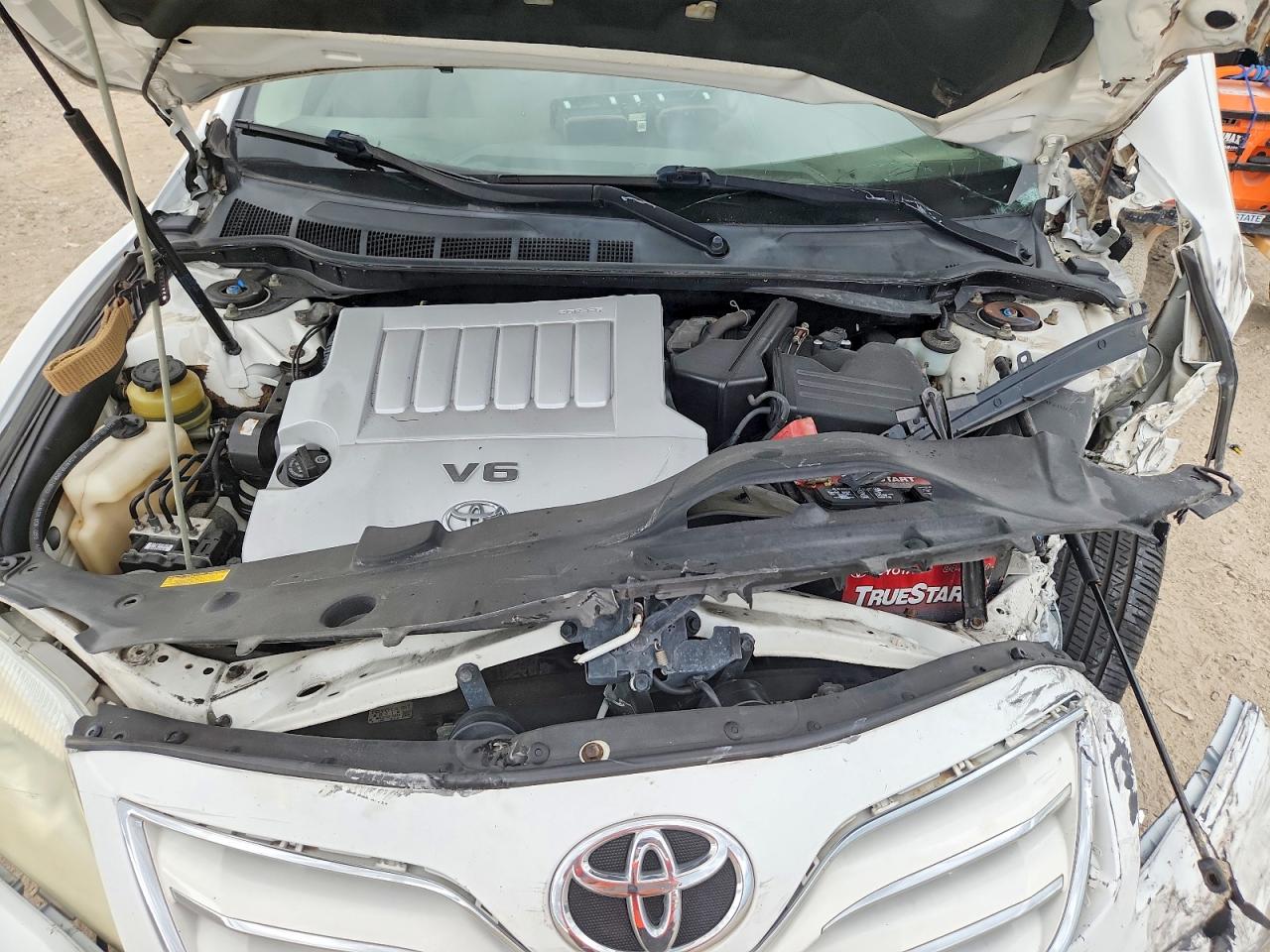 2011 Toyota Camry Xle V6 White vin: 4T1BK3EK2BU621827