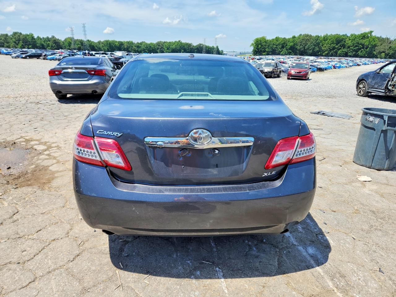 2011 Toyota Camry Xle V6 Gray vin: 4T1BK3EK2BU623979