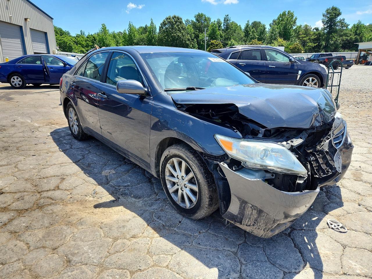 2011 Toyota Camry Xle V6 Gray vin: 4T1BK3EK2BU623979