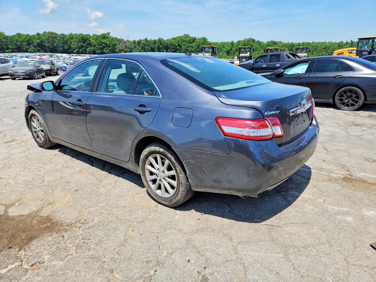 2011 Toyota Camry Xle V6 Gray vin: 4T1BK3EK2BU623979