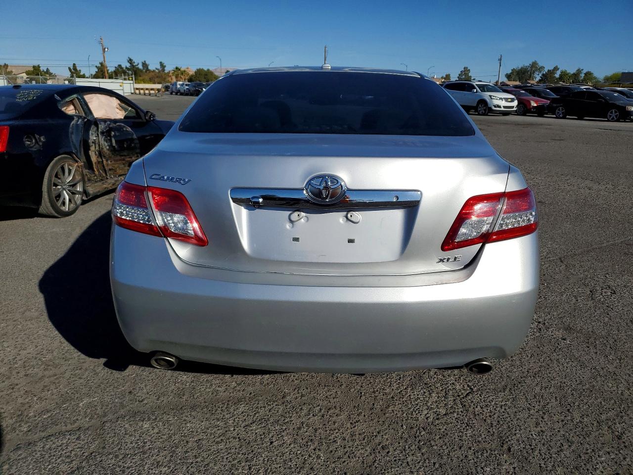 2011 Toyota Camry Xle V6 Silver vin: 4T1BK3EK2BU626140