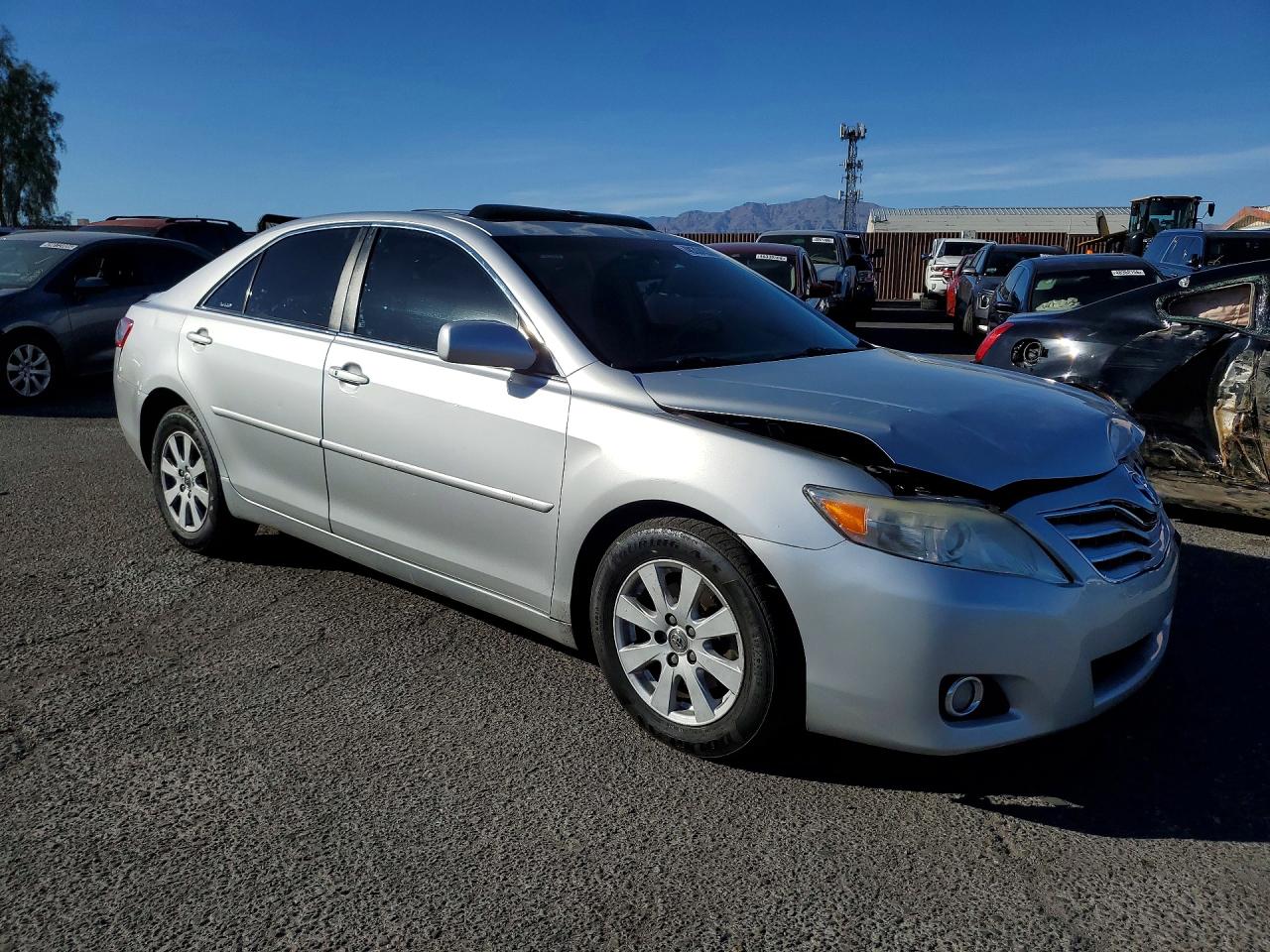 2011 Toyota Camry Xle V6 Silver vin: 4T1BK3EK2BU626140