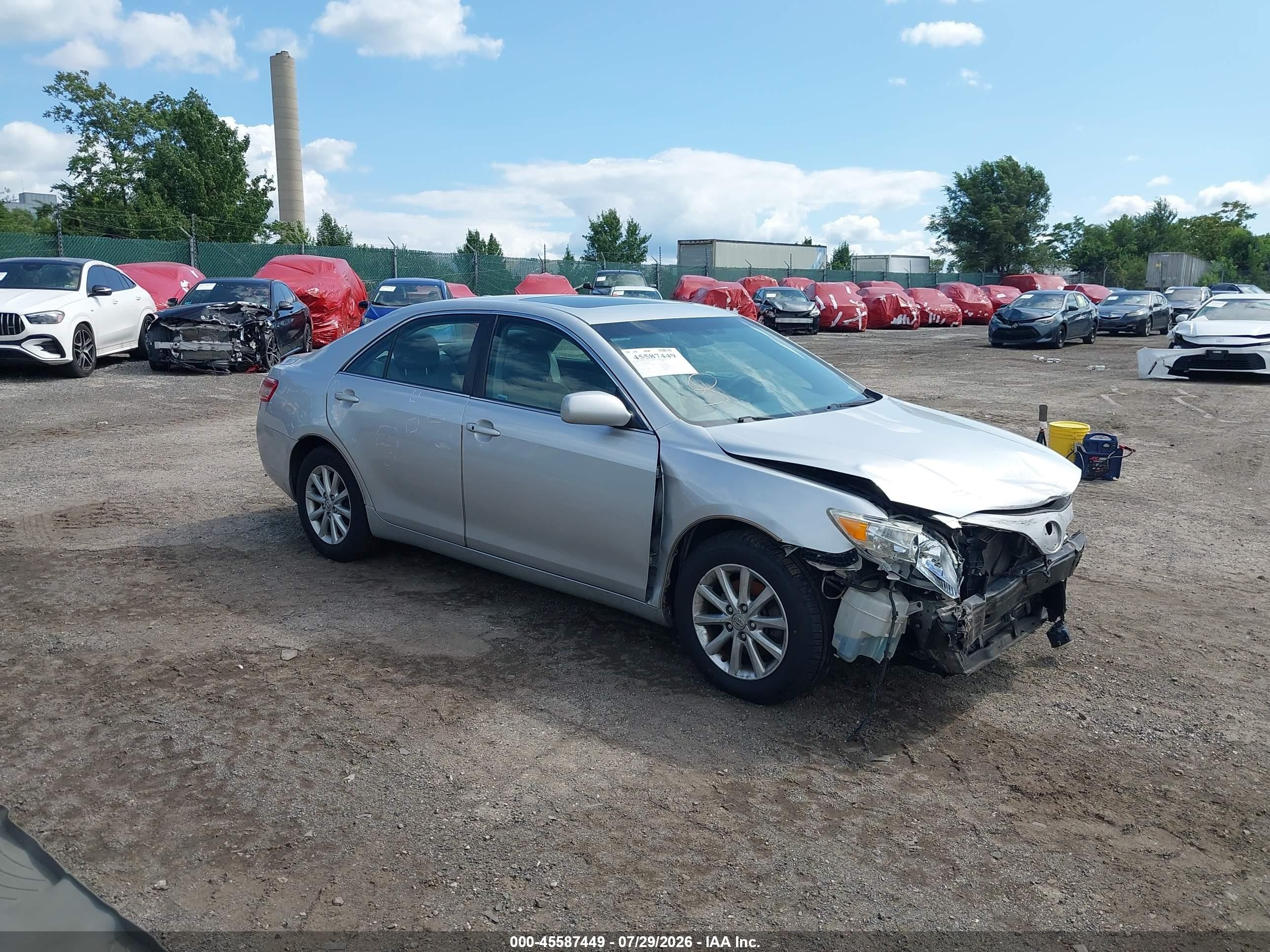2011 Toyota Camry Xle V6 Silver vin: 4T1BK3EK2BU630169