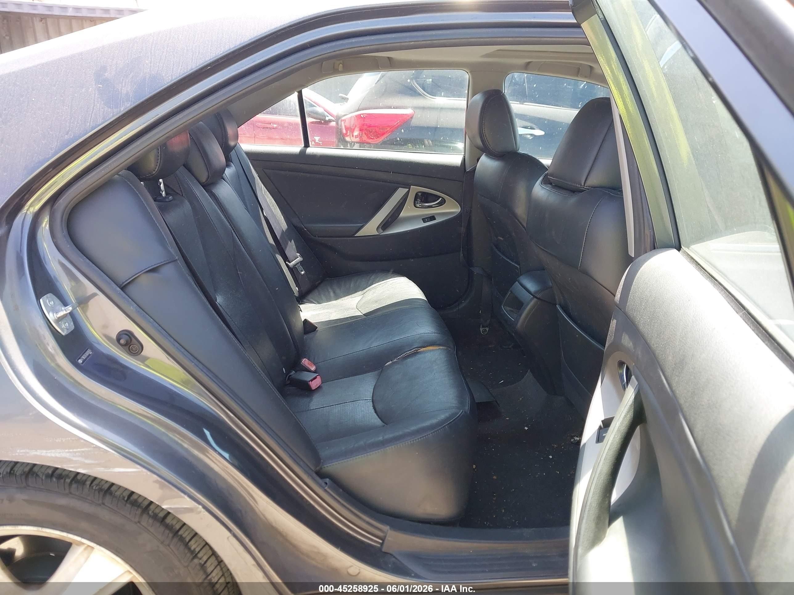 2010 Toyota Camry Se V6 Gray vin: 4T1BK3EK3AU099076