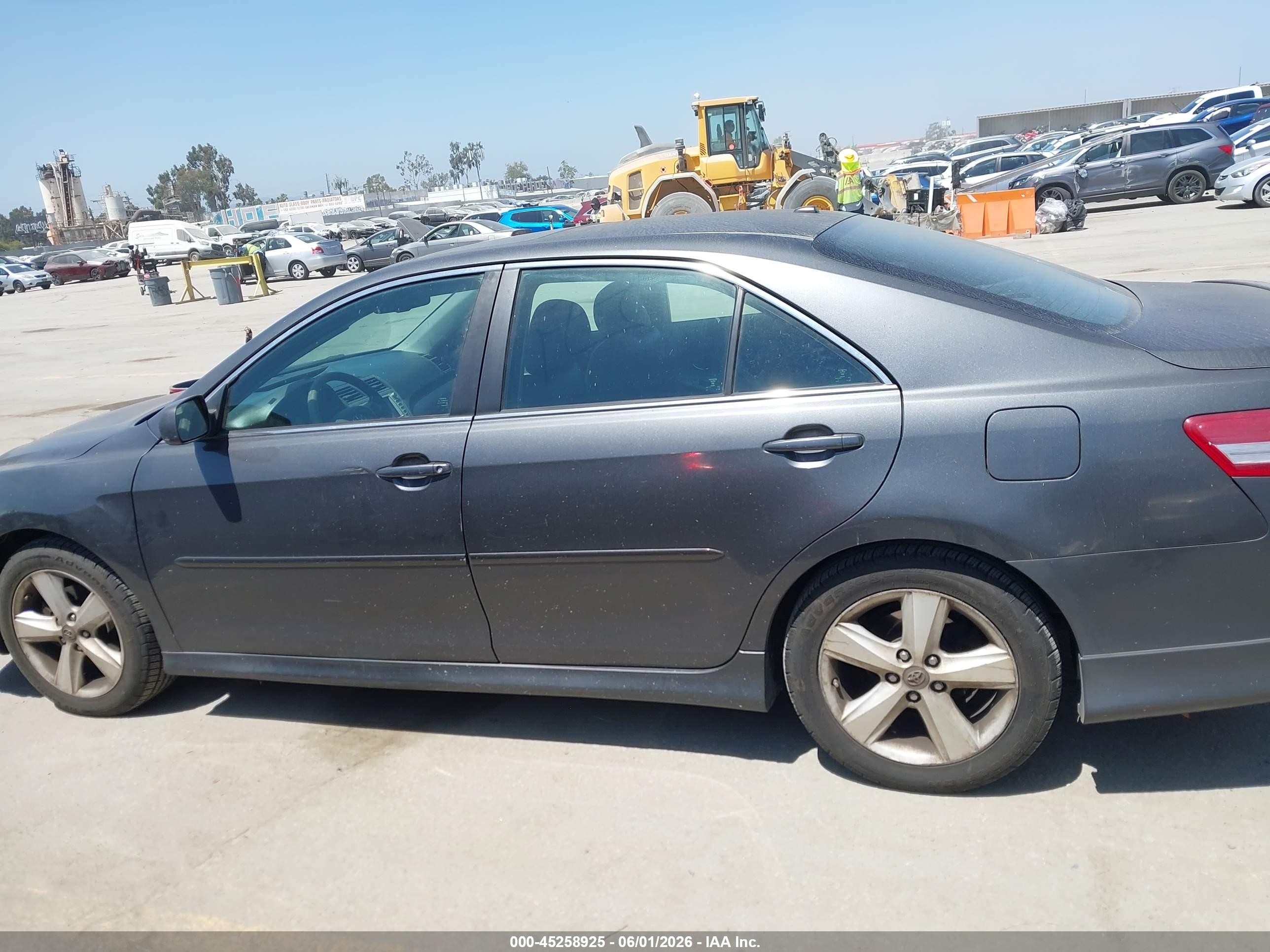 2010 Toyota Camry Se V6 Gray vin: 4T1BK3EK3AU099076