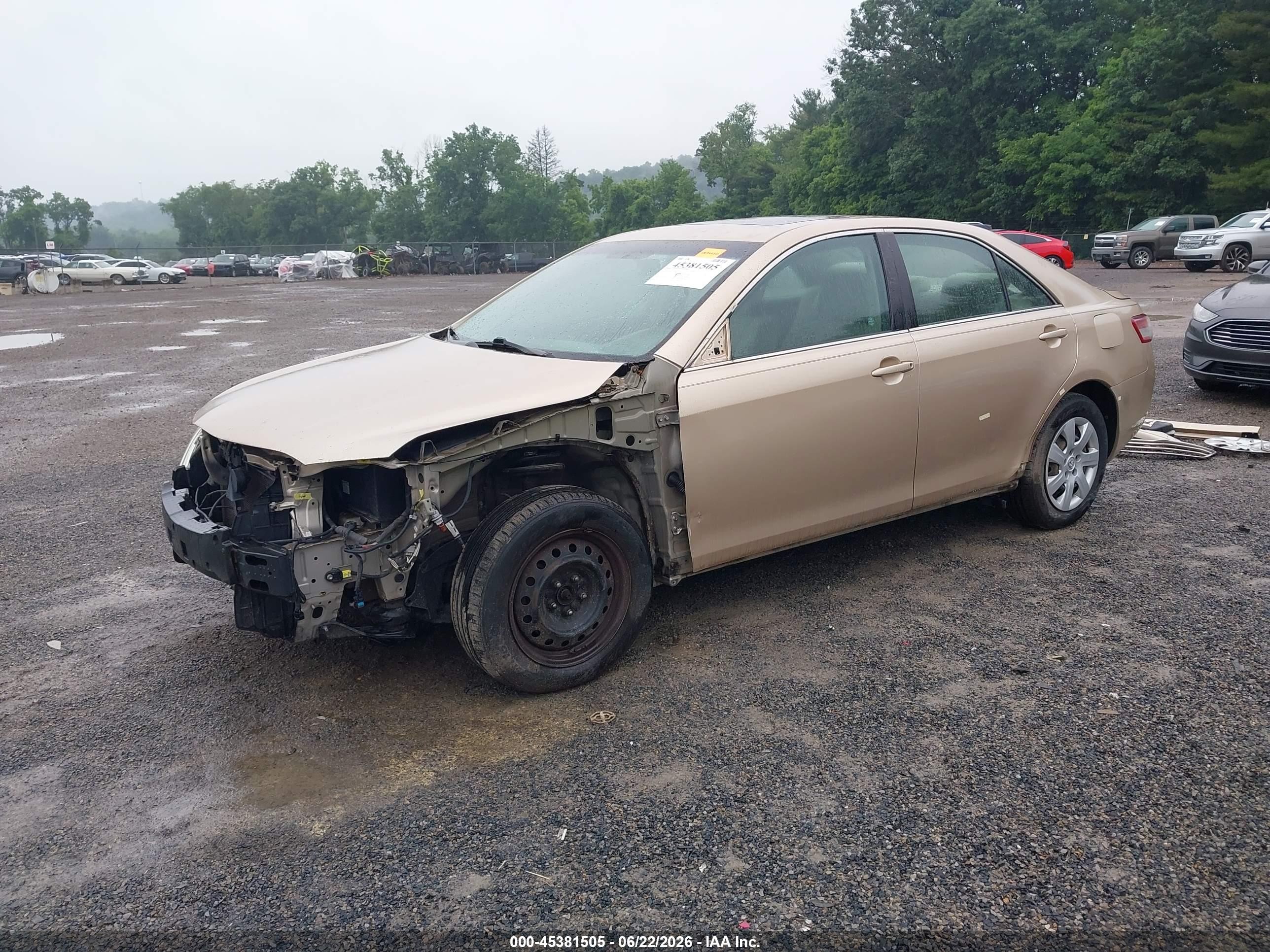 2010 Toyota Camry Le V6 Beige vin: 4T1BK3EK3AU100596