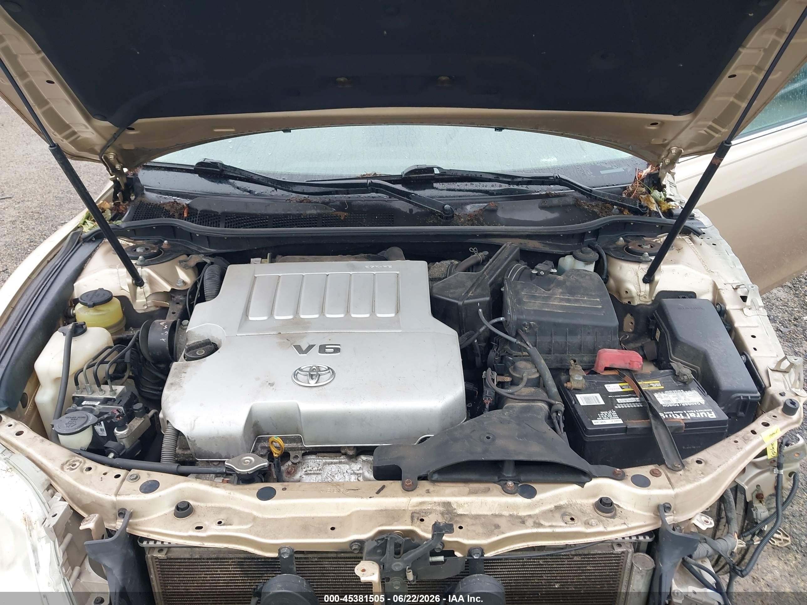 2010 Toyota Camry Le V6 Beige vin: 4T1BK3EK3AU100596