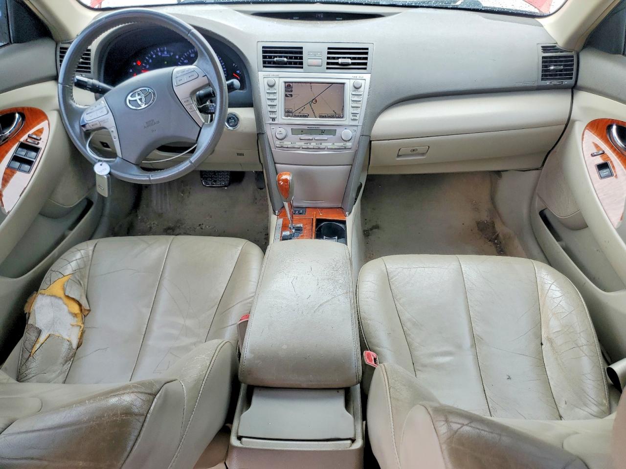 2010 Toyota Camry Xle V6 Red vin: 4T1BK3EK3AU103496
