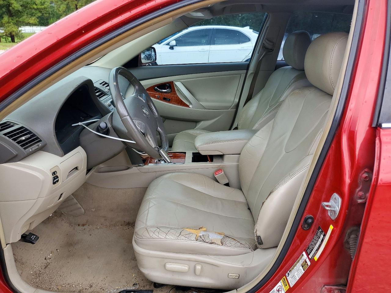 2010 Toyota Camry Xle V6 Red vin: 4T1BK3EK3AU103496