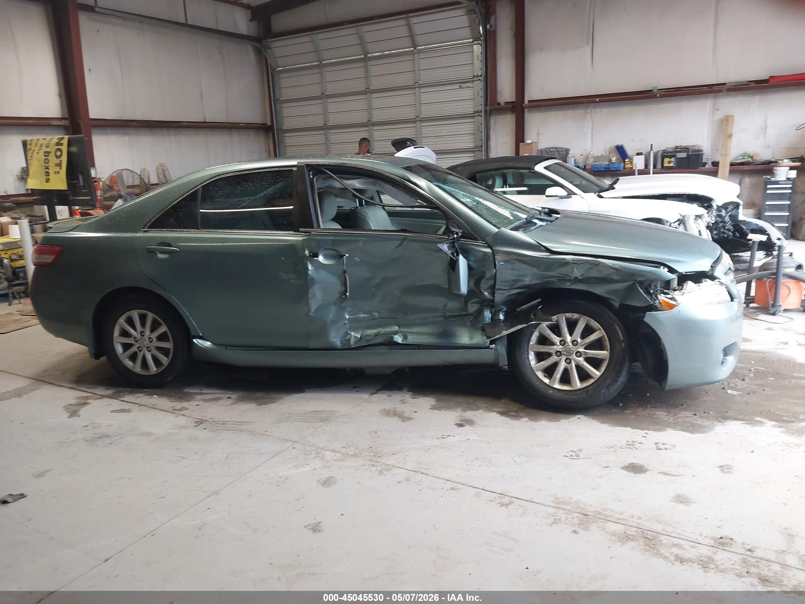 2010 Toyota Camry Xle V6 Бирюзовый vin: 4T1BK3EK3AU599478
