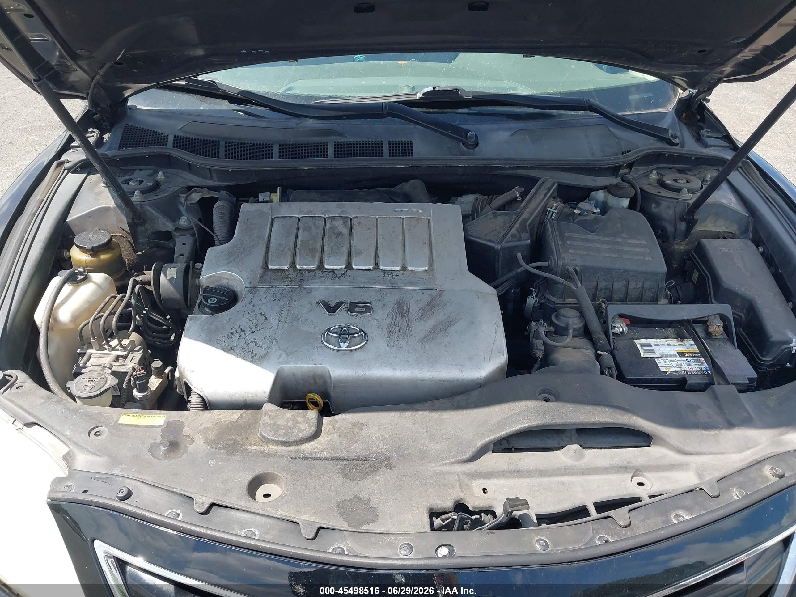 2011 Toyota Camry Le V6 Black vin: 4T1BK3EK3BU122048
