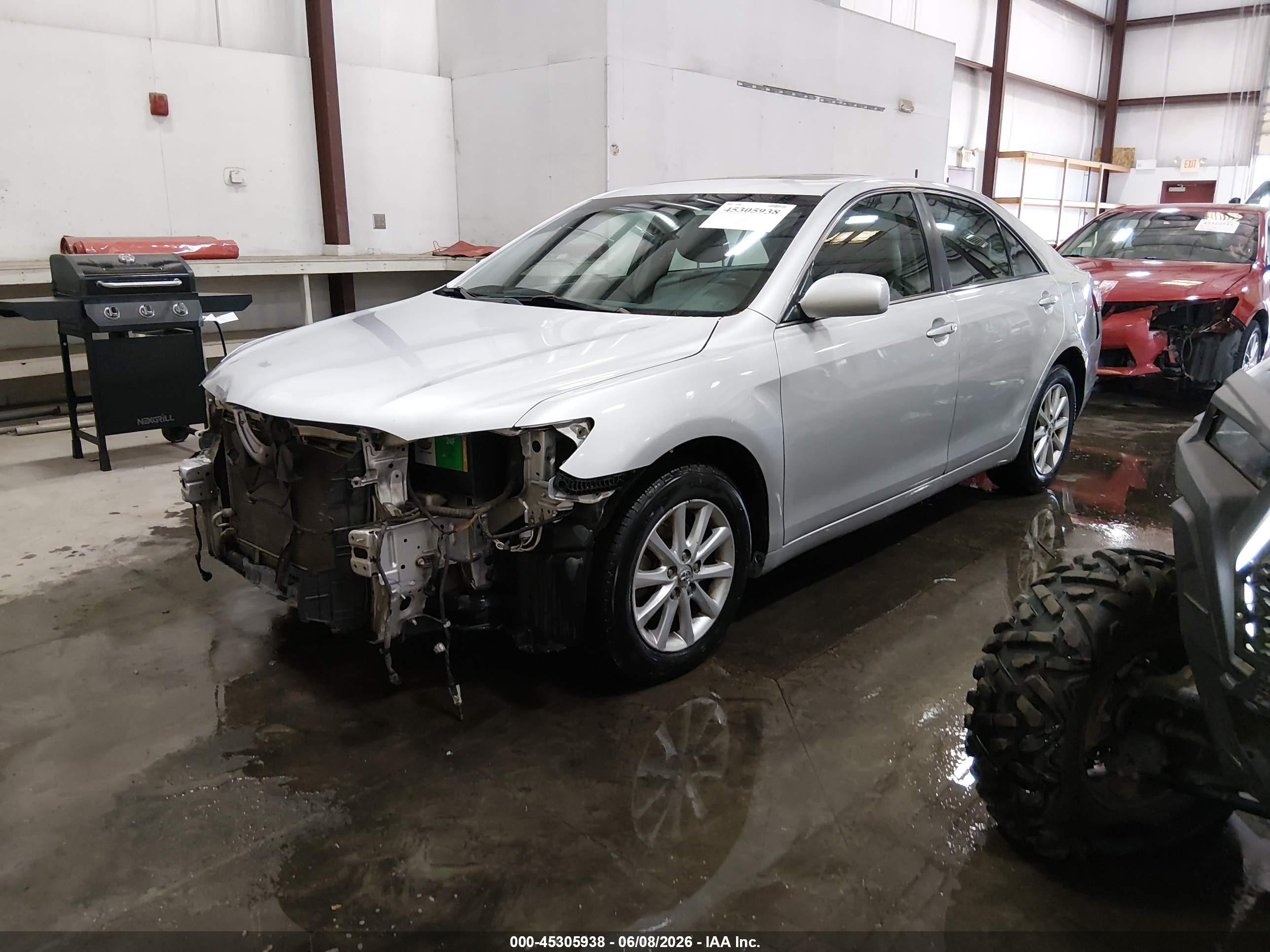 2011 Toyota Camry Xle V6 Silver vin: 4T1BK3EK3BU129159