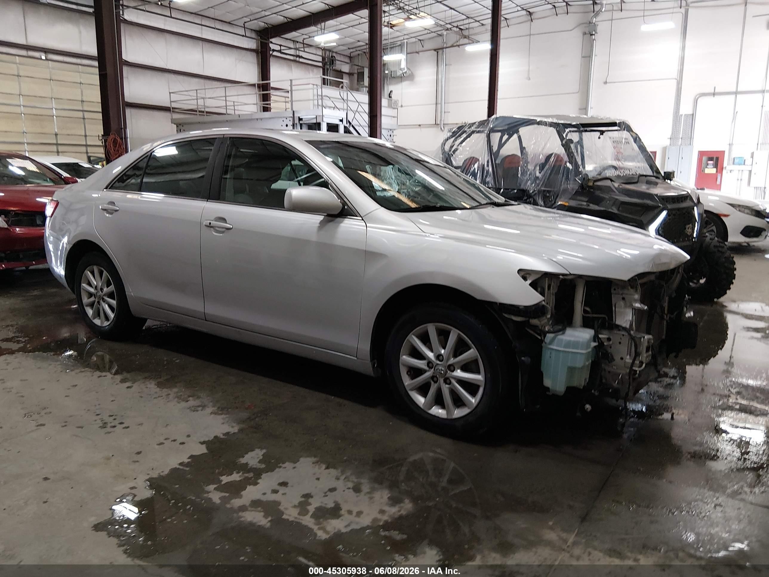 2011 Toyota Camry Xle V6 Silver vin: 4T1BK3EK3BU129159