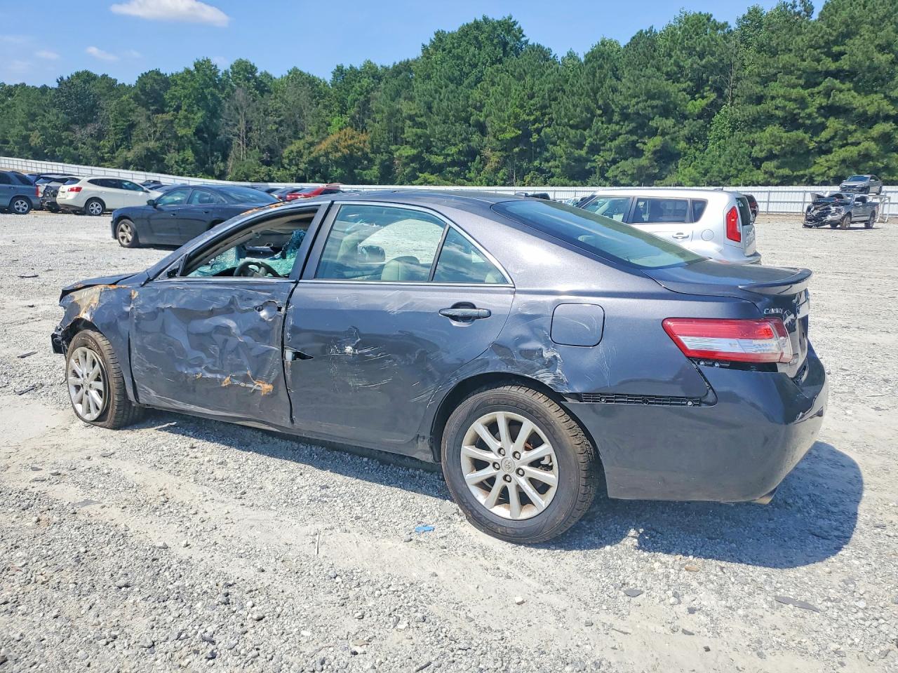 2011 Toyota Camry Xle V6 Black vin: 4T1BK3EK3BU129596