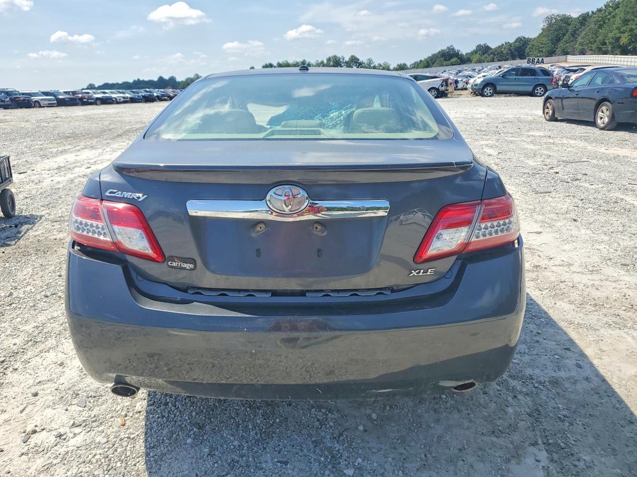 2011 Toyota Camry Xle V6 Black vin: 4T1BK3EK3BU129596