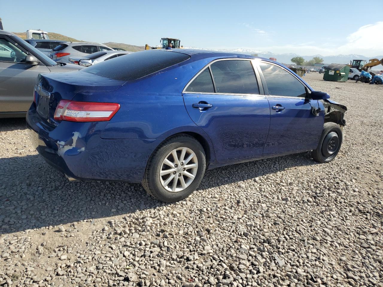 2011 Toyota Camry Se Blue vin: 4T1BK3EK3BU616538