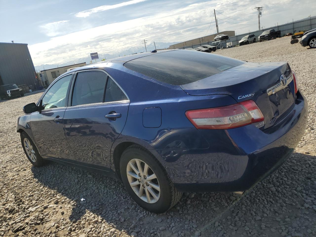 2011 Toyota Camry Se Blue vin: 4T1BK3EK3BU616538