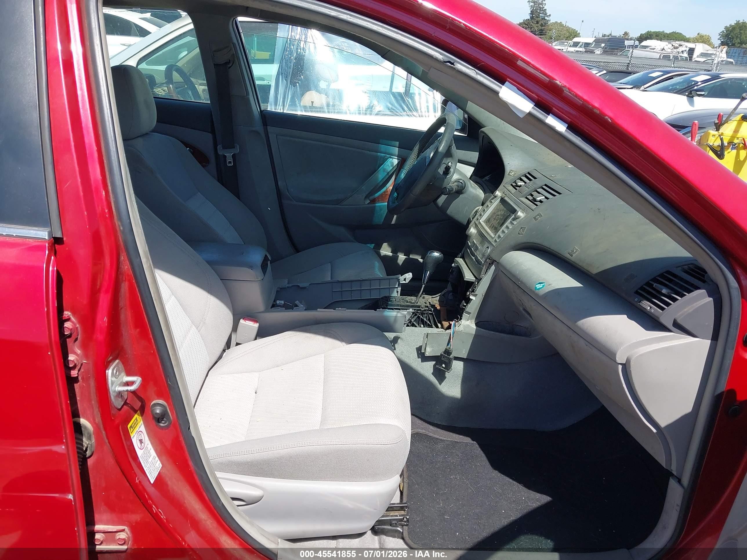2011 Toyota Camry Xle V6 Red vin: 4T1BK3EK3BU620427