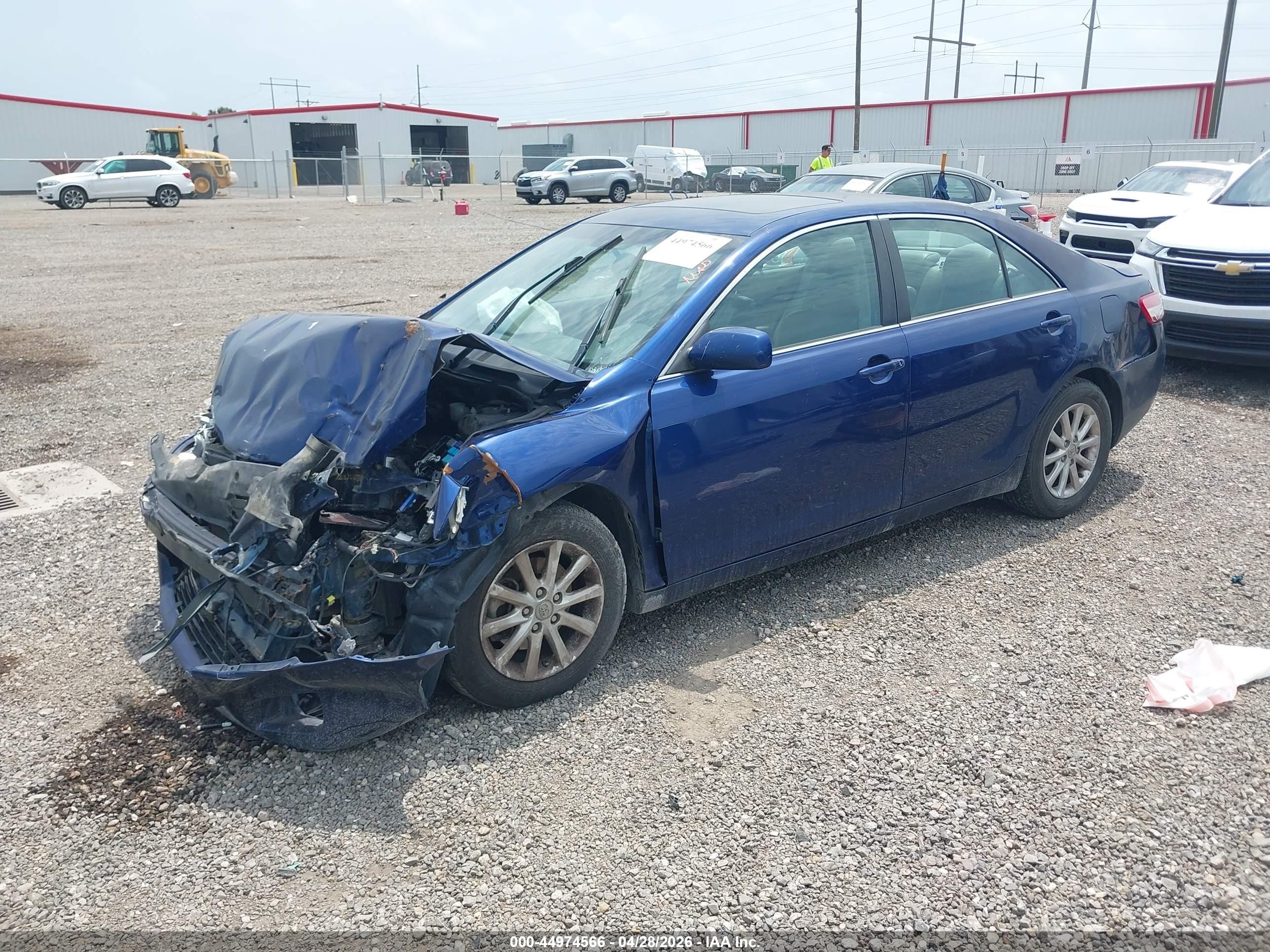 2011 Toyota Camry Xle V6 Синий vin: 4T1BK3EK3BU622937