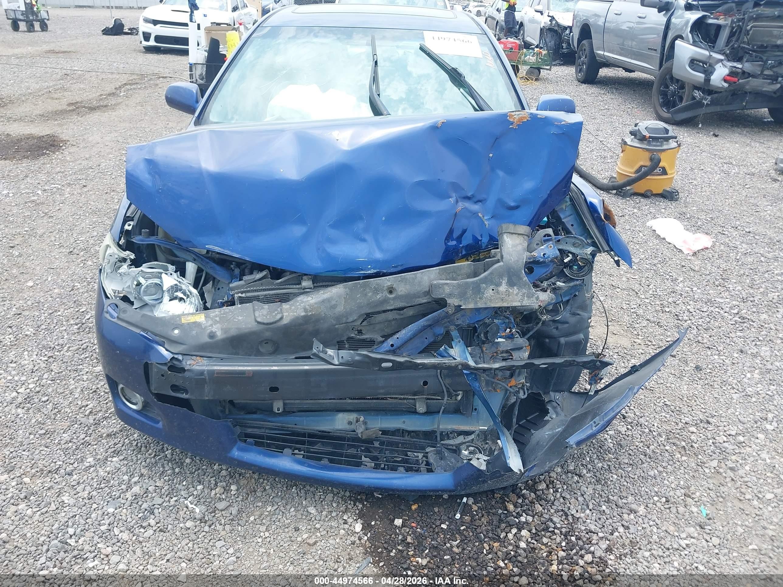 2011 Toyota Camry Xle V6 Синий vin: 4T1BK3EK3BU622937