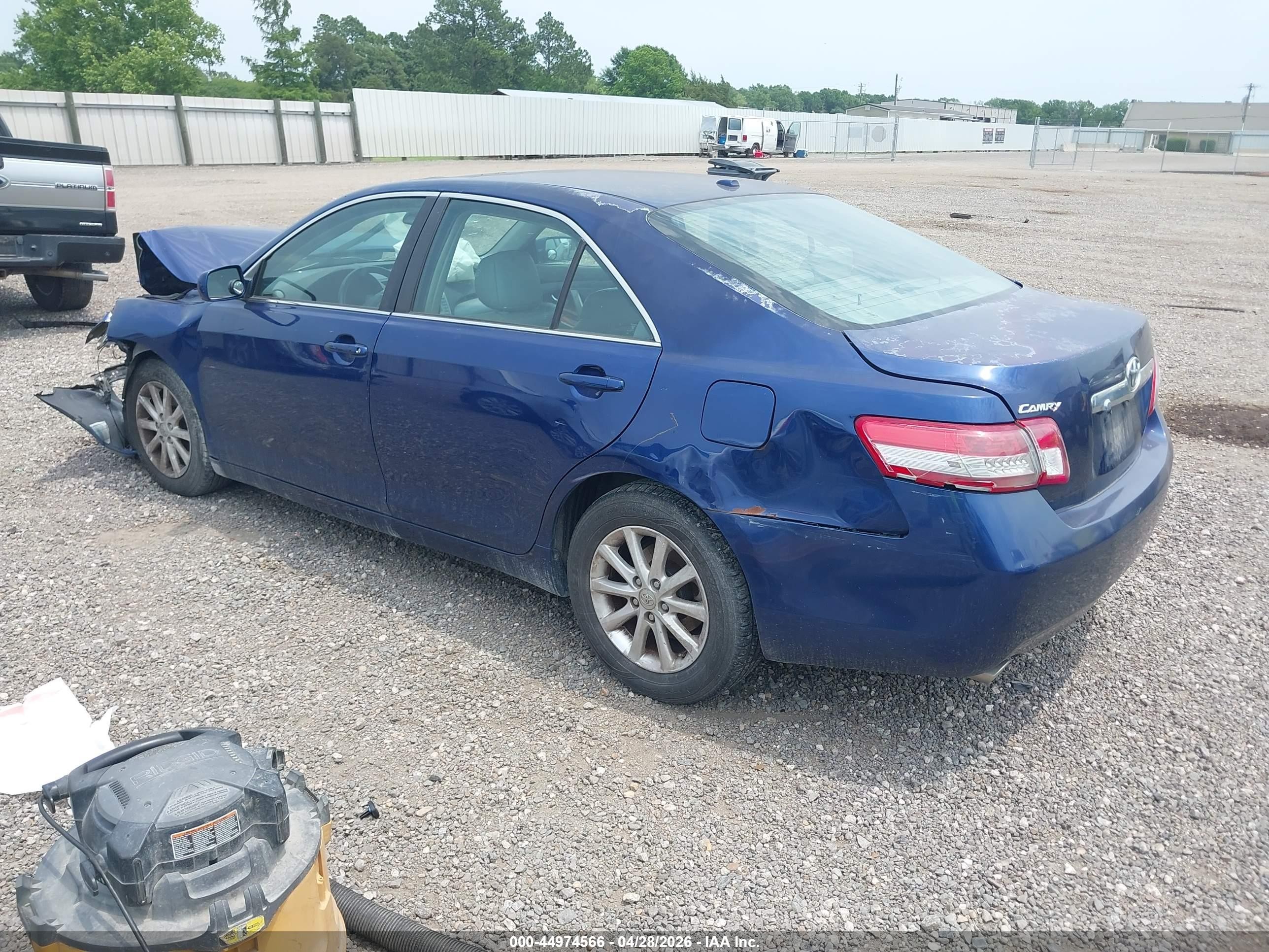 2011 Toyota Camry Xle V6 Синий vin: 4T1BK3EK3BU622937