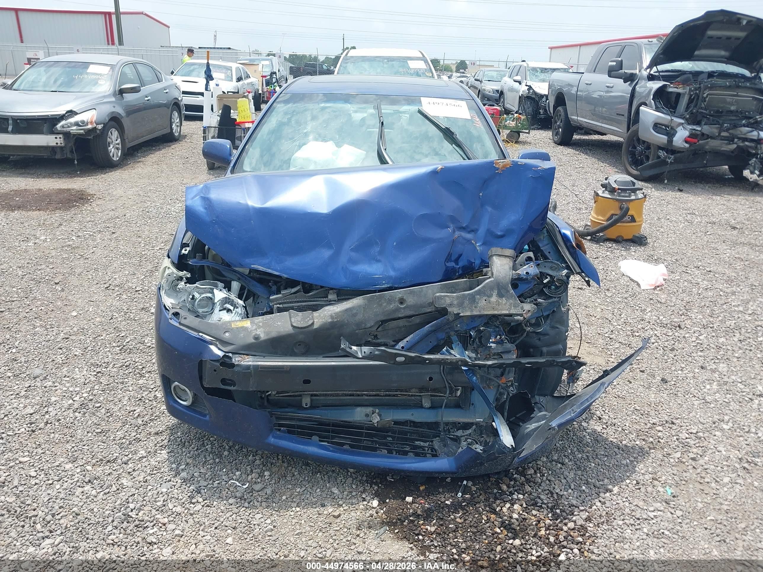2011 Toyota Camry Xle V6 Синий vin: 4T1BK3EK3BU622937