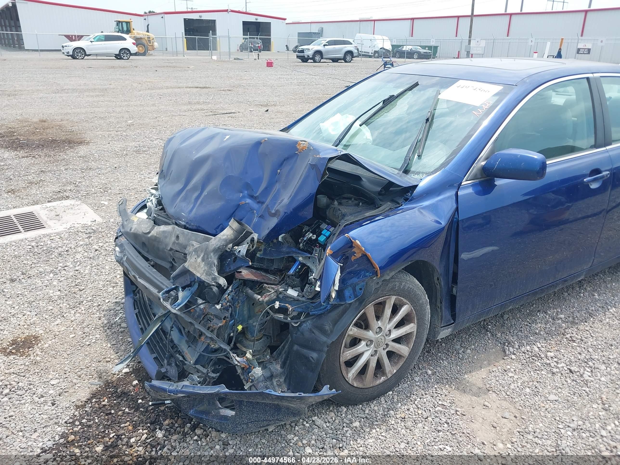 2011 Toyota Camry Xle V6 Синий vin: 4T1BK3EK3BU622937