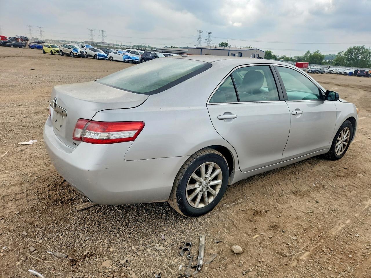 2010 Toyota Camry Xle V6 Серебряный vin: 4T1BK3EK4AU102597