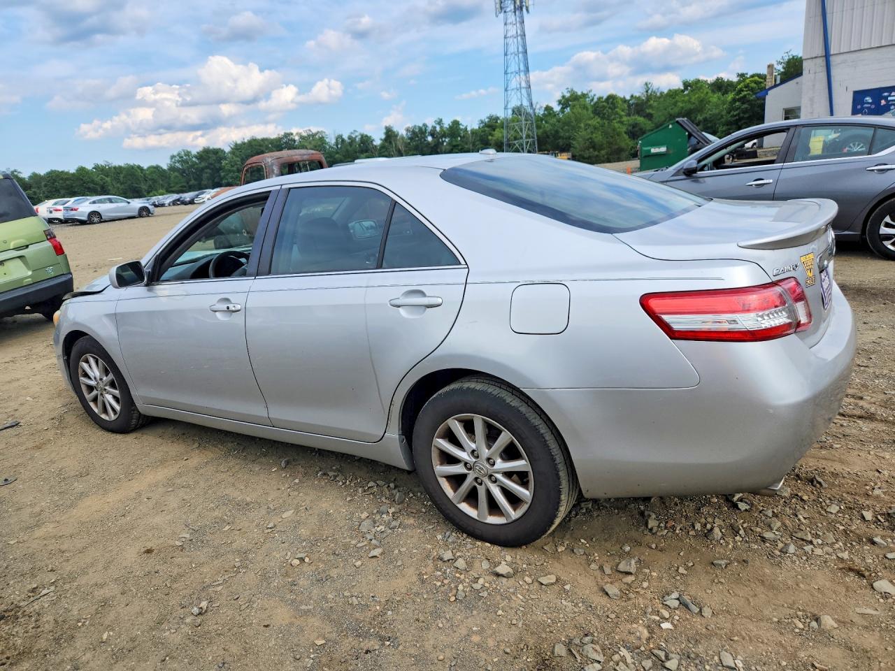 2010 Toyota Camry Xle V6 Silver vin: 4T1BK3EK4AU107718