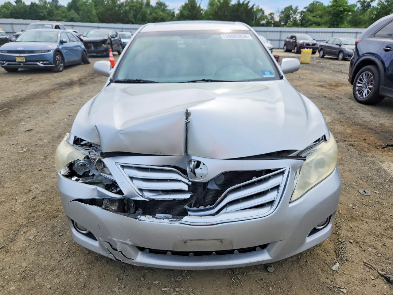 2010 Toyota Camry Xle V6 Silver vin: 4T1BK3EK4AU107718