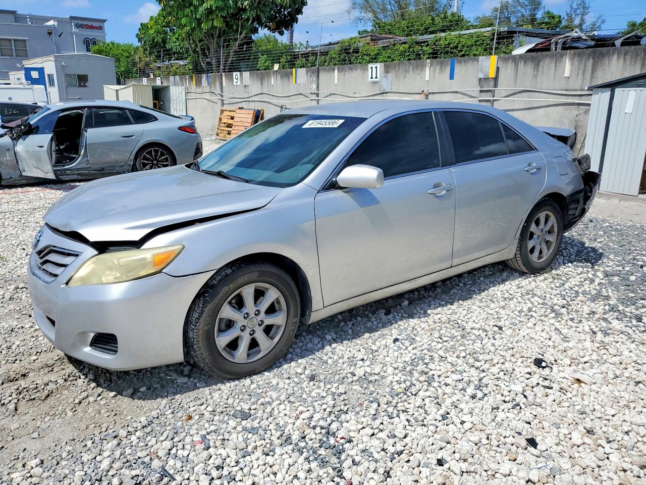 2010 Toyota Camry Le V6 Silver vin: 4T1BK3EK4AU108786