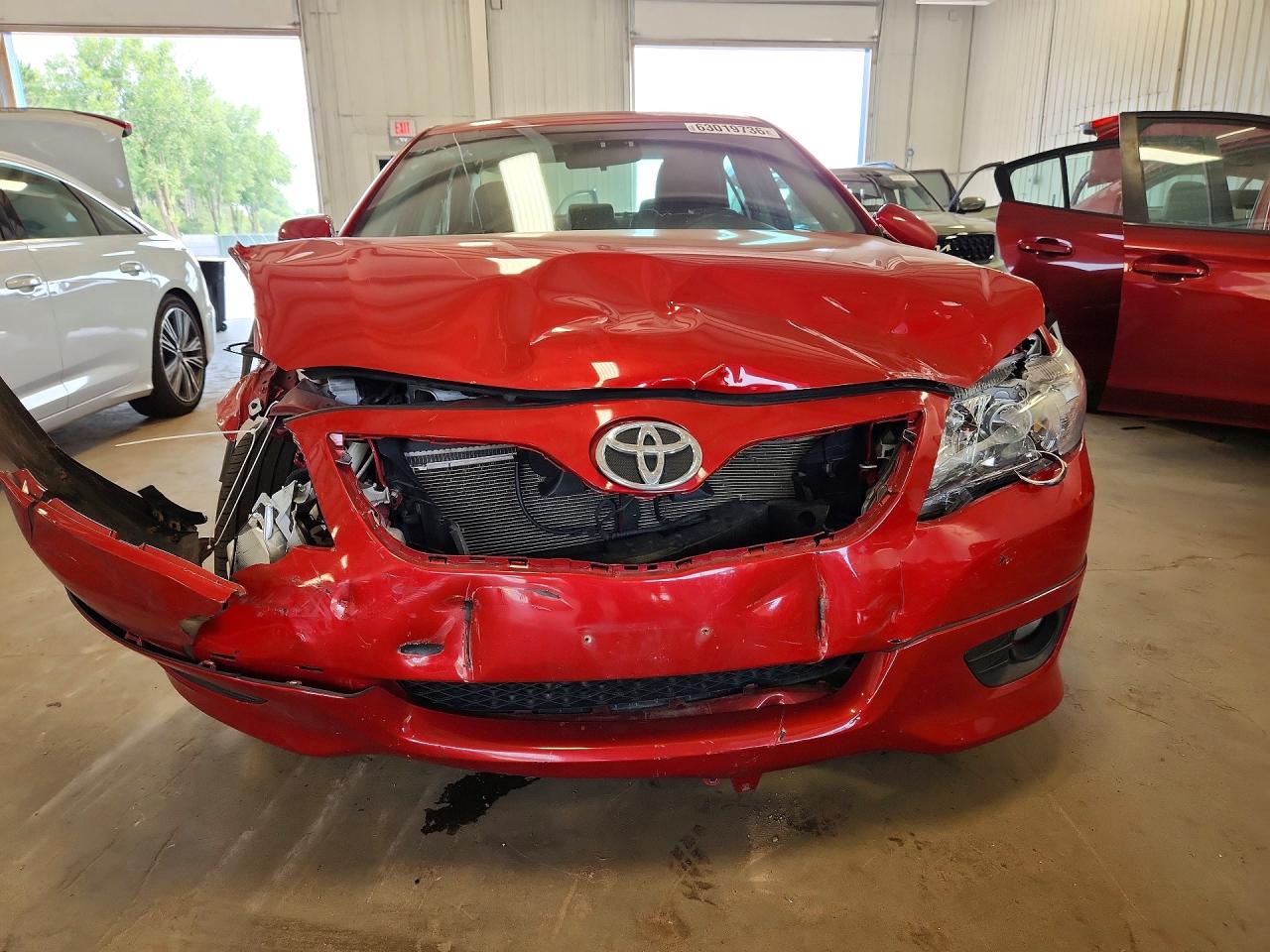 2011 Toyota Camry Se V6 Red vin: 4T1BK3EK4BU122589