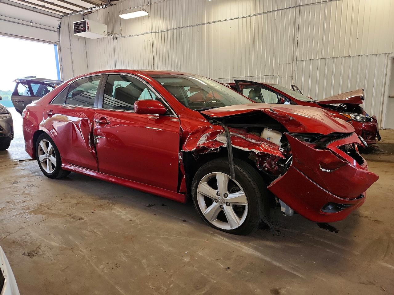 2011 Toyota Camry Se V6 Red vin: 4T1BK3EK4BU122589