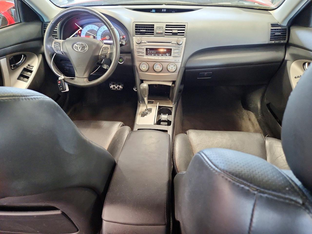 2011 Toyota Camry Se V6 Red vin: 4T1BK3EK4BU122589
