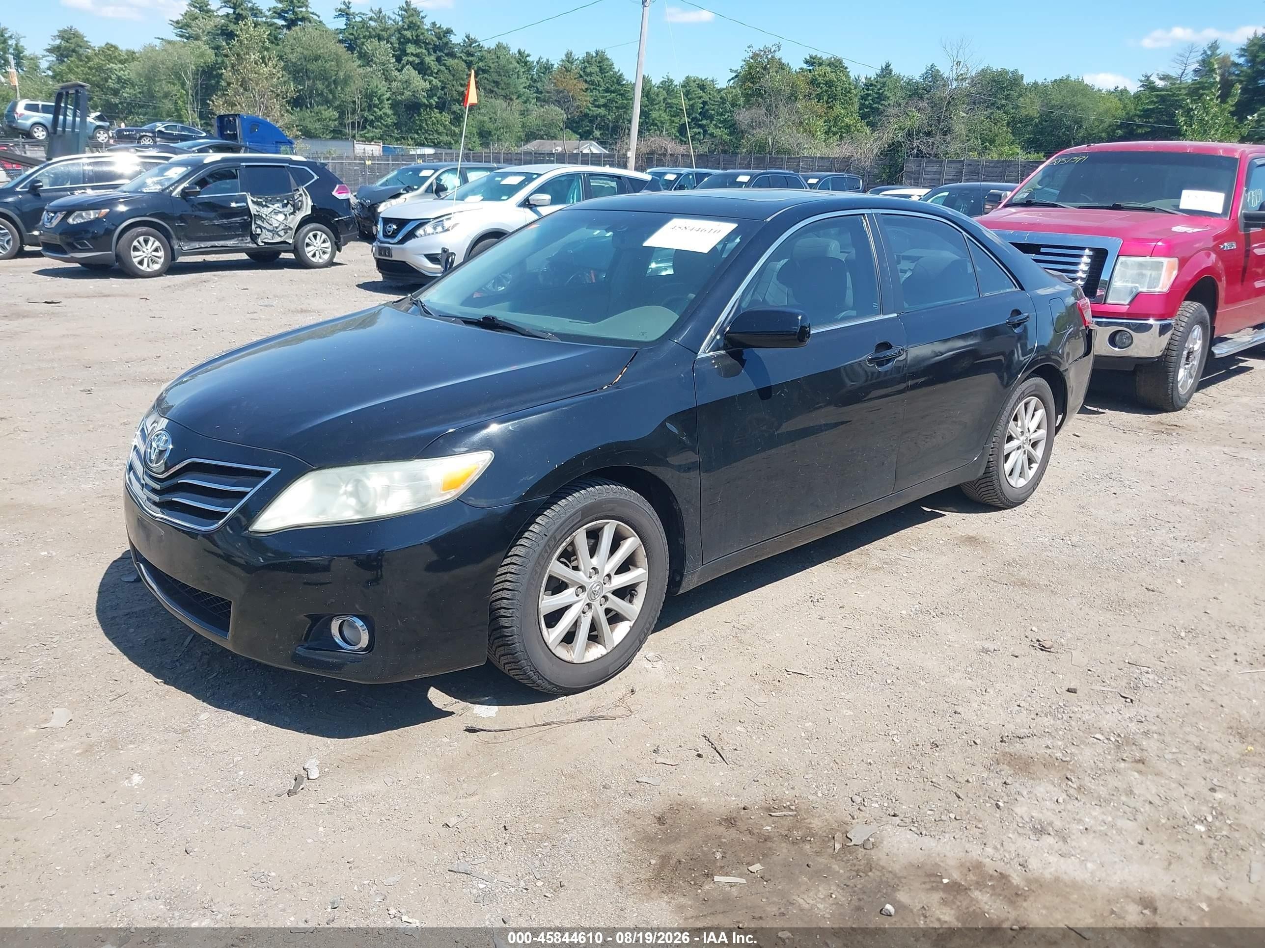 2011 Toyota Camry Xle V6 Черный vin: 4T1BK3EK4BU123421