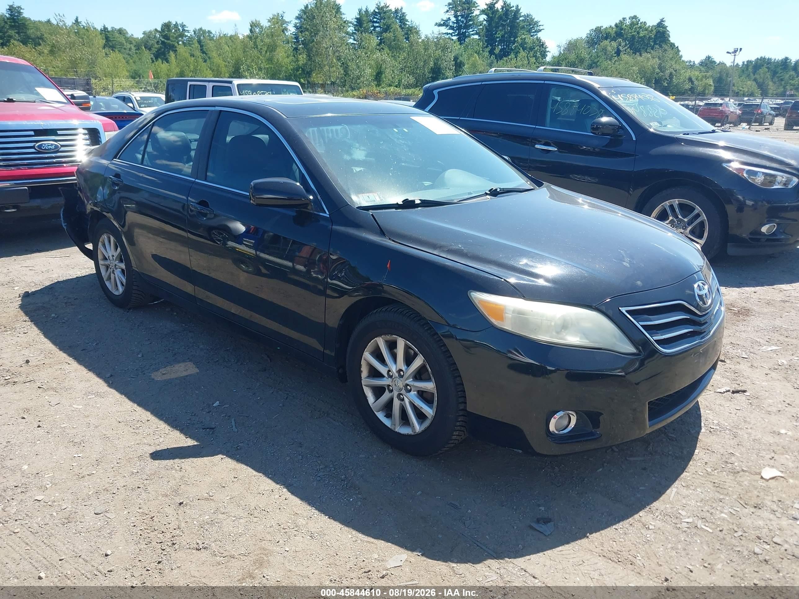 2011 Toyota Camry Xle V6 Черный vin: 4T1BK3EK4BU123421
