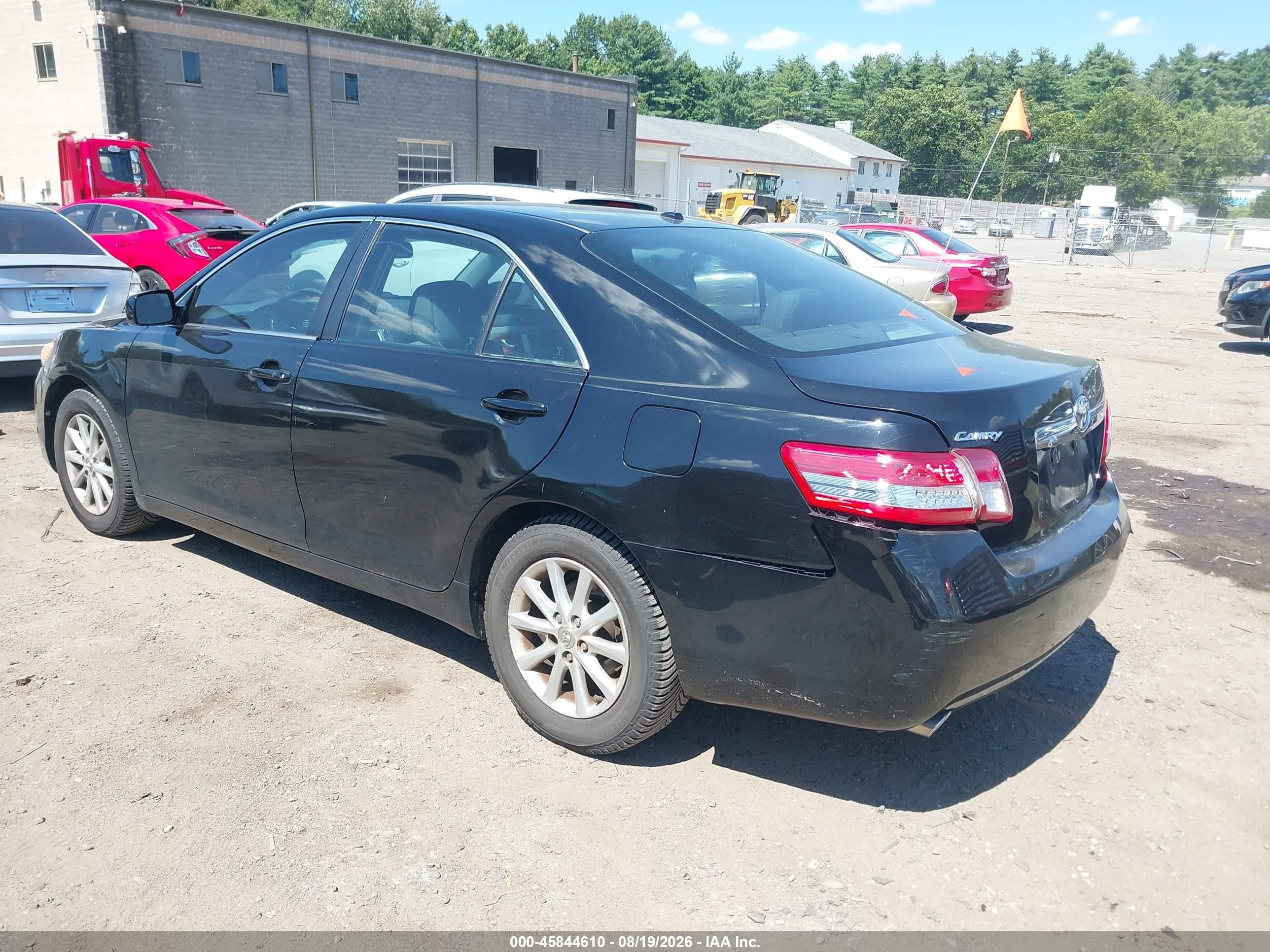 2011 Toyota Camry Xle V6 Черный vin: 4T1BK3EK4BU123421