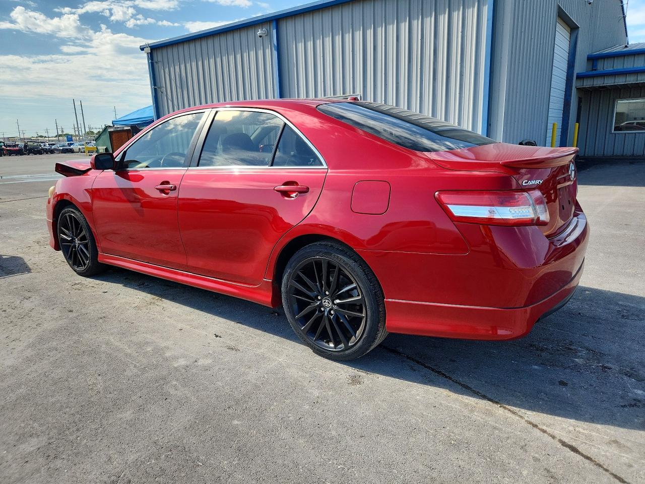 2011 Toyota Camry Se V6 Red vin: 4T1BK3EK4BU124892
