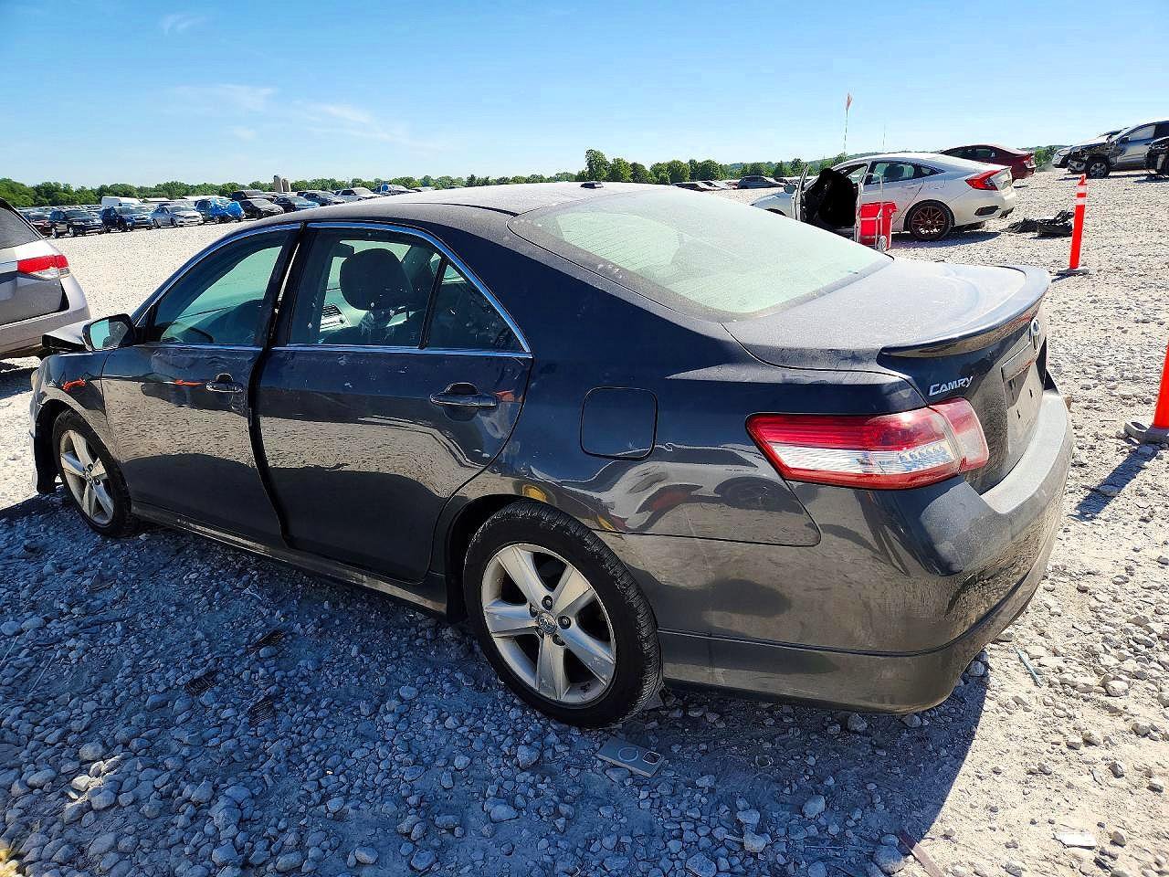 2011 Toyota Camry Se V6 Gray vin: 4T1BK3EK4BU130126