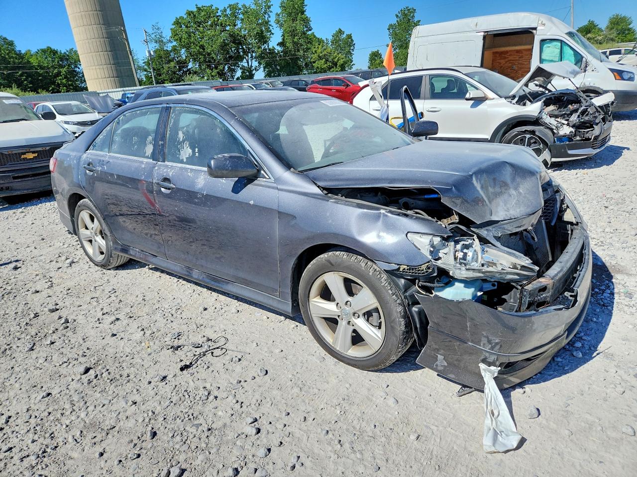 2011 Toyota Camry Se V6 Gray vin: 4T1BK3EK4BU130126