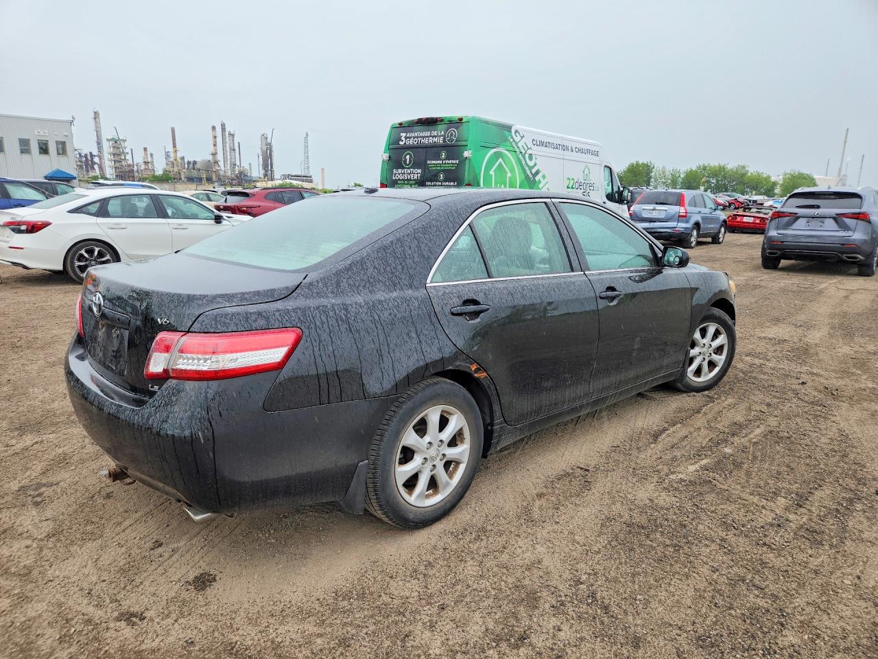 2011 Toyota Camry Le V6 Black vin: 4T1BK3EK4BU130207