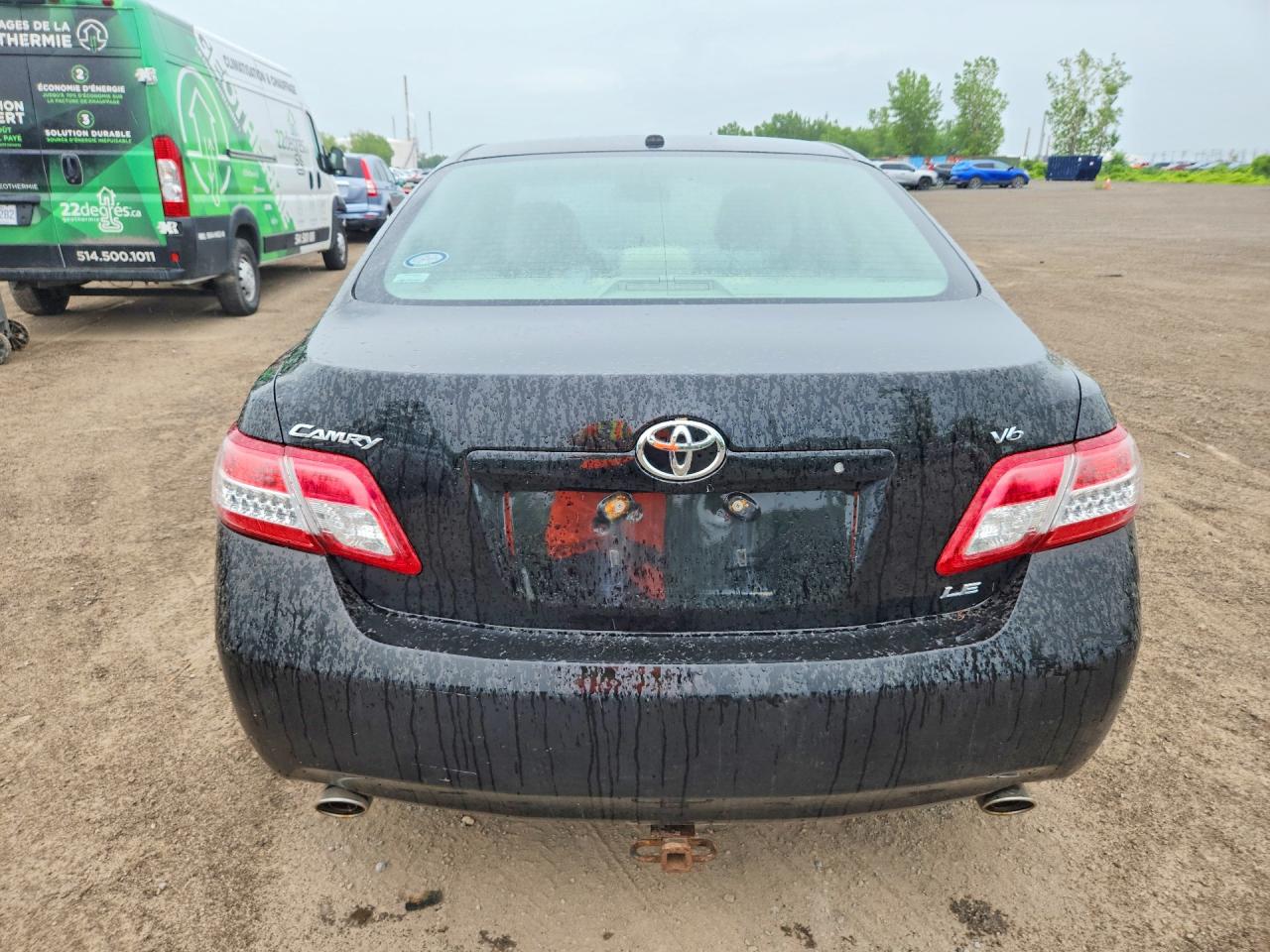 2011 Toyota Camry Le V6 Black vin: 4T1BK3EK4BU130207