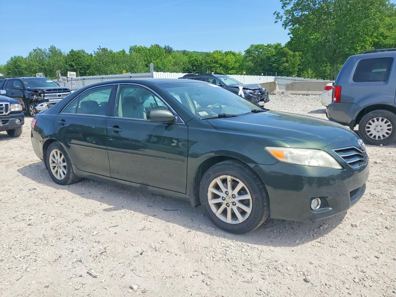 2011 Toyota Camry Xle V6 Green vin: 4T1BK3EK4BU612529