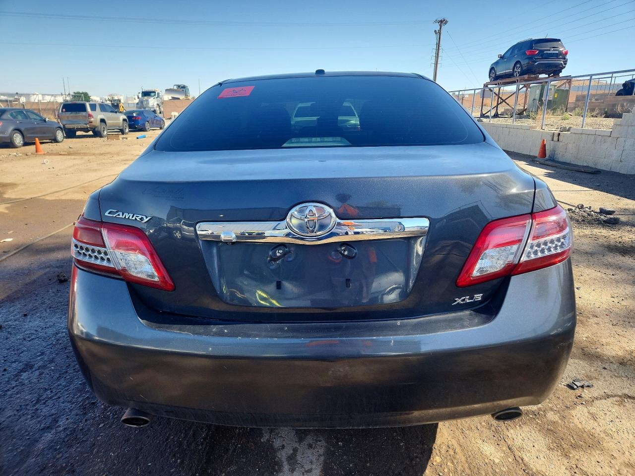 2011 Toyota Camry Xle V6 Gray vin: 4T1BK3EK4BU614698