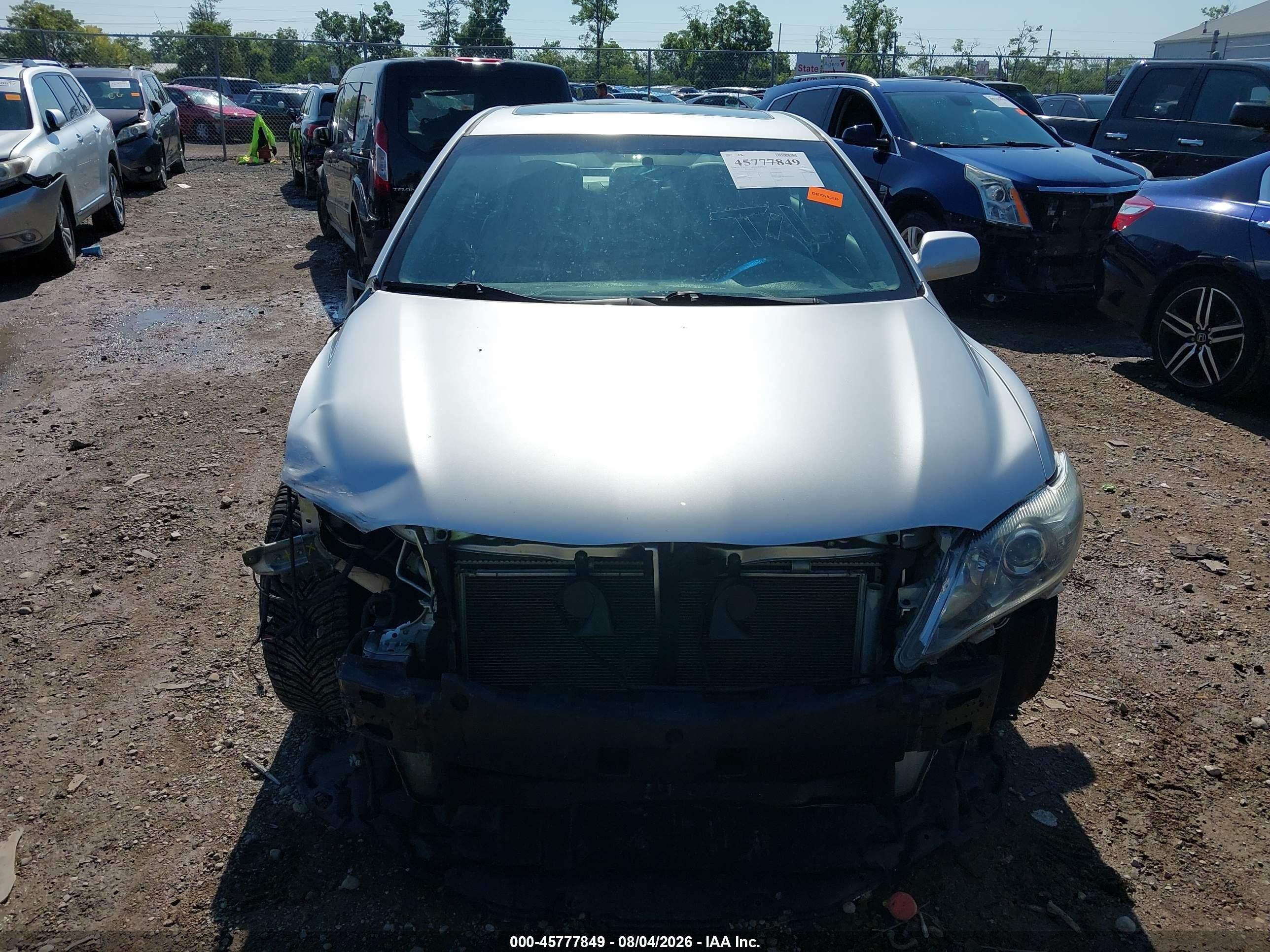 2011 Toyota Camry Se V6 Серебряный vin: 4T1BK3EK4BU617052