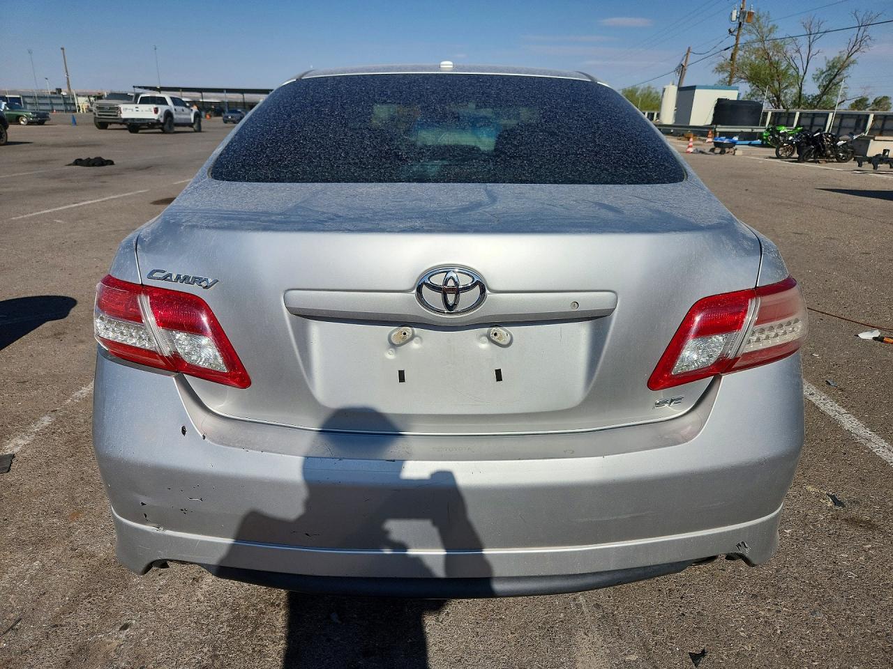 2010 Toyota Camry Se V6 Silver vin: 4T1BK3EK5AU114225