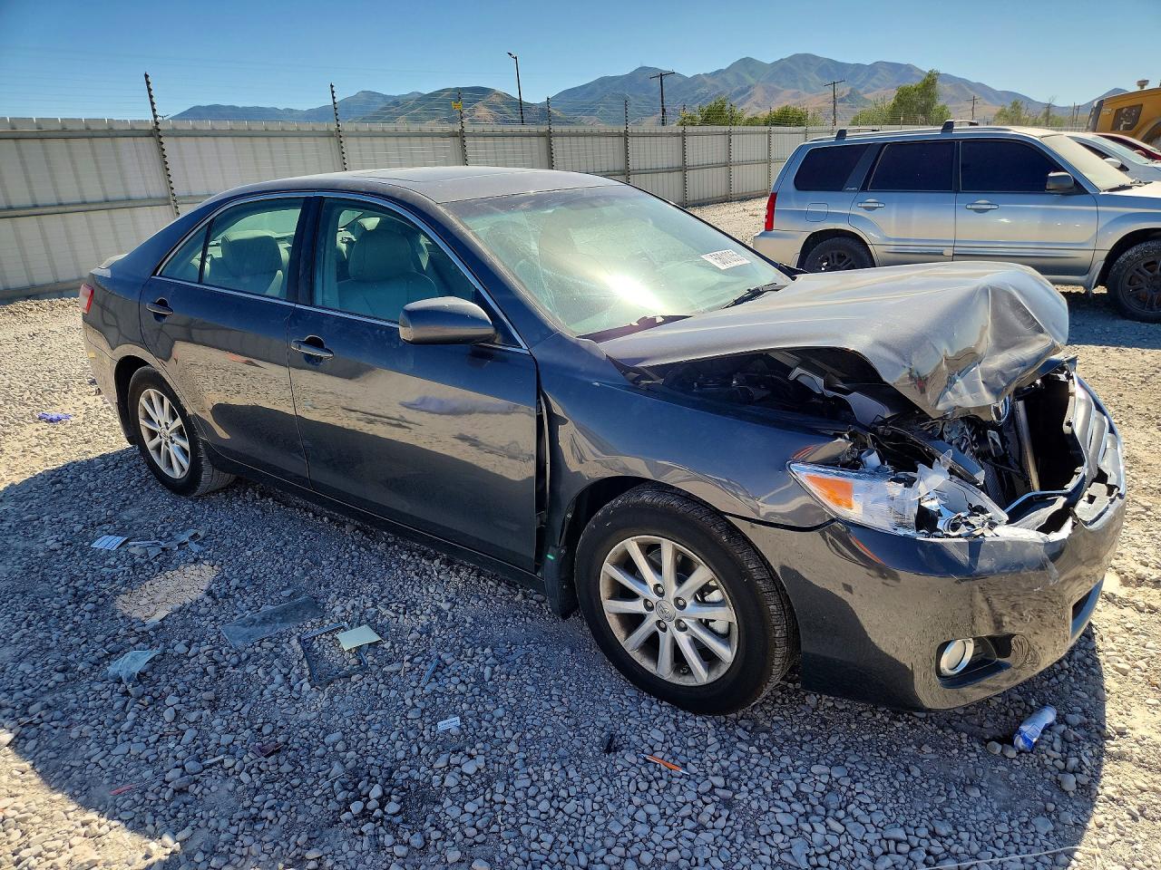 2011 Toyota Camry Xle V6 Gray vin: 4T1BK3EK5BU132161
