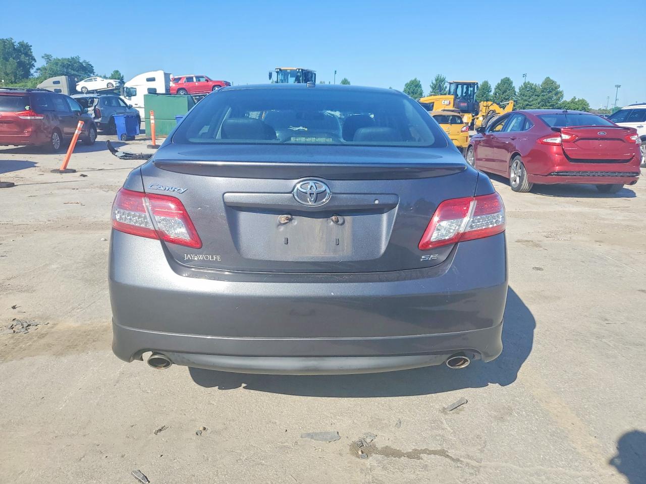 2011 Toyota Camry Se V6 Gray vin: 4T1BK3EK5BU132323
