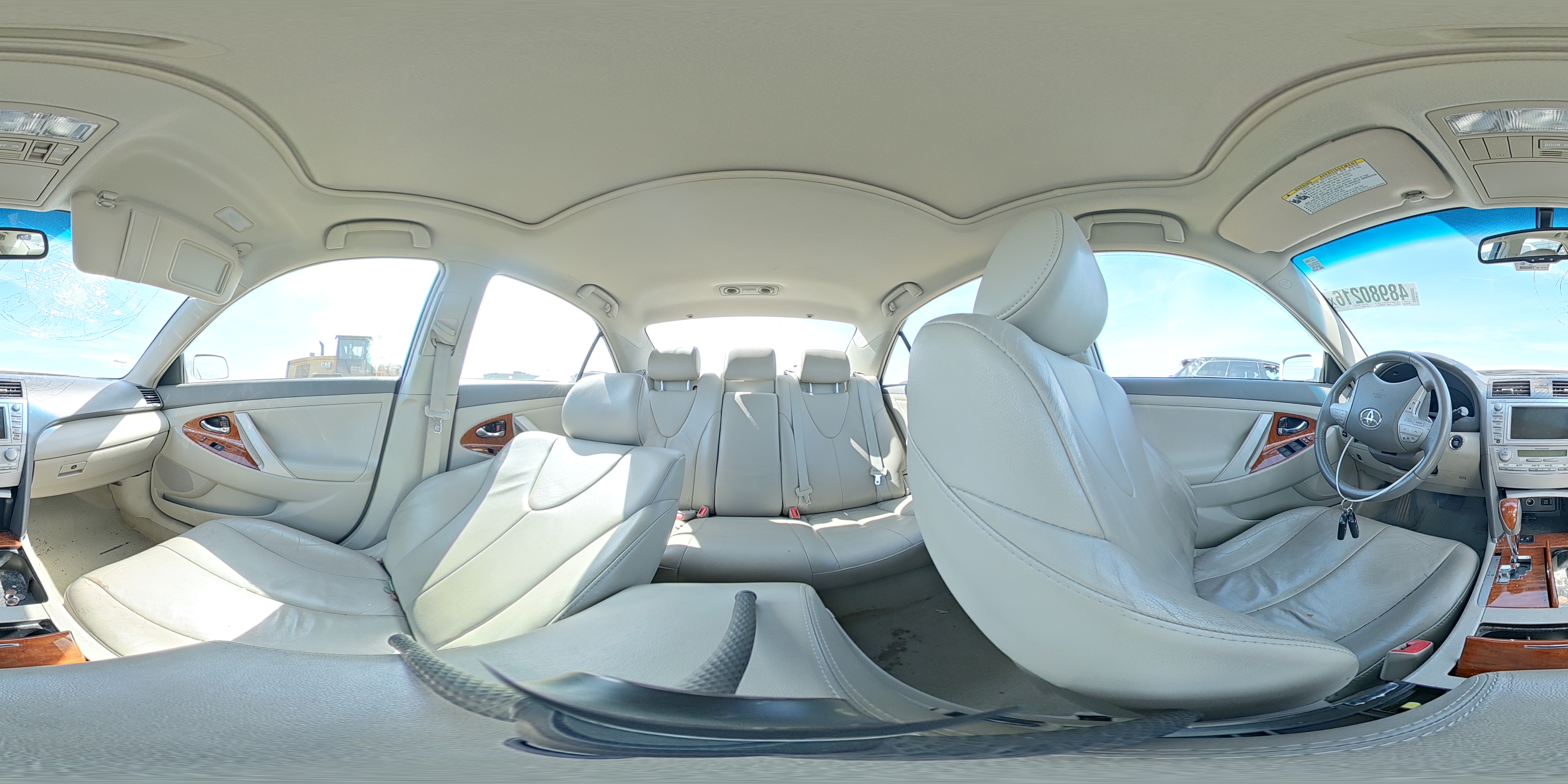 2011 Toyota Camry Xle V6 White vin: 4T1BK3EK5BU610871