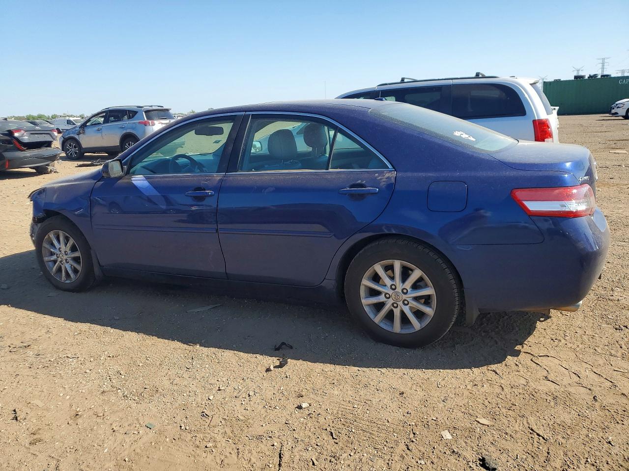 2011 Toyota Camry Xle V6 Blue vin: 4T1BK3EK5BU631008